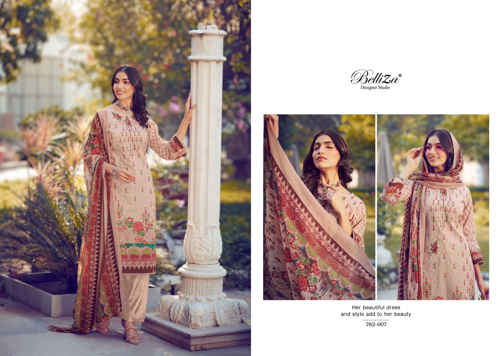 Naira Vol 6 By Beliza Cotton Printed Dress Material Catalog